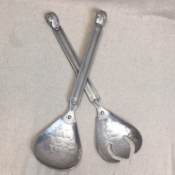 VTG Continental Silver co salad Serving set - Picture 1 of 8